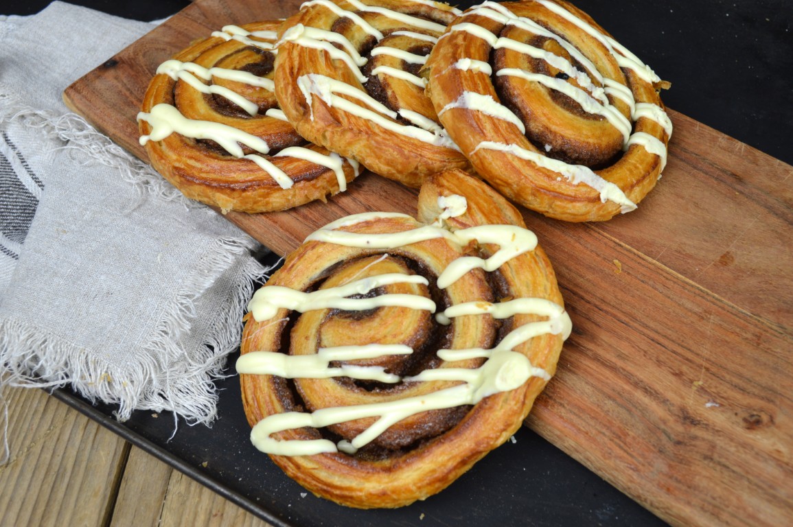 Amerikaanse Cinnamon roll